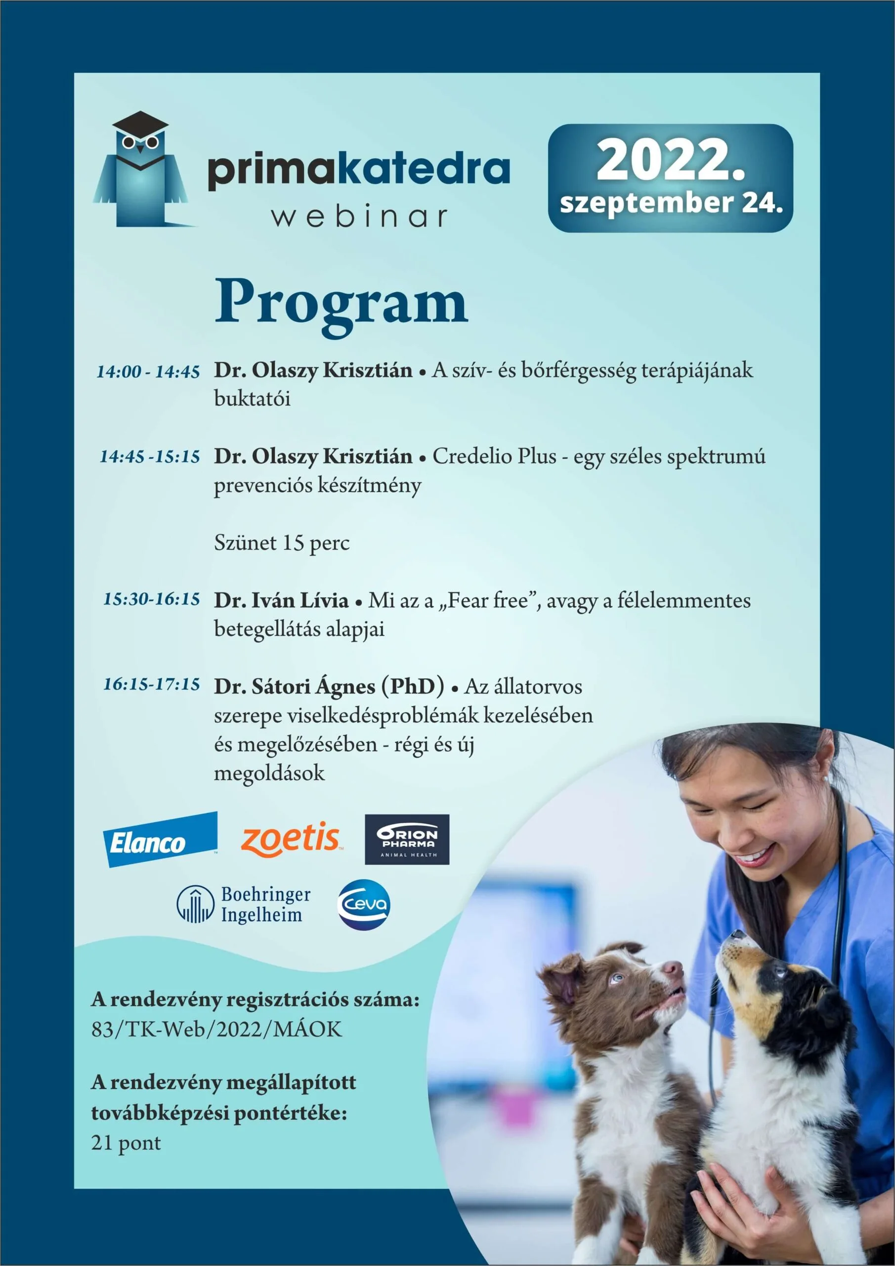 Primakatedra 2022.09.24. társállat