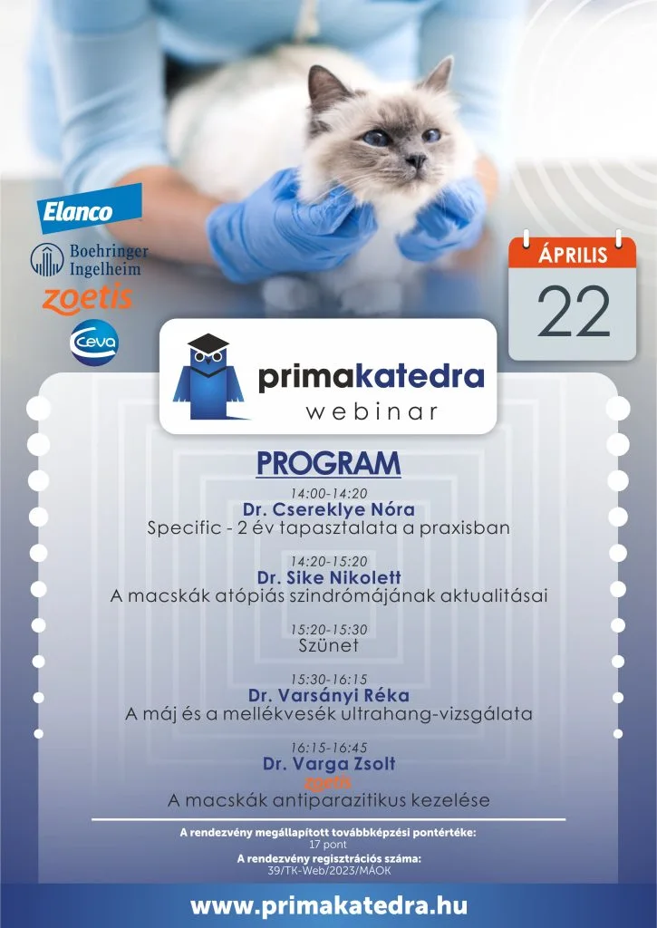Primakatedra 2023.04.22. társállat
